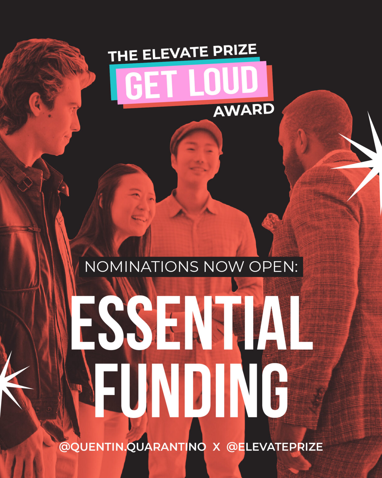 Elevate Prize GET Loud Award | Make Good Famous