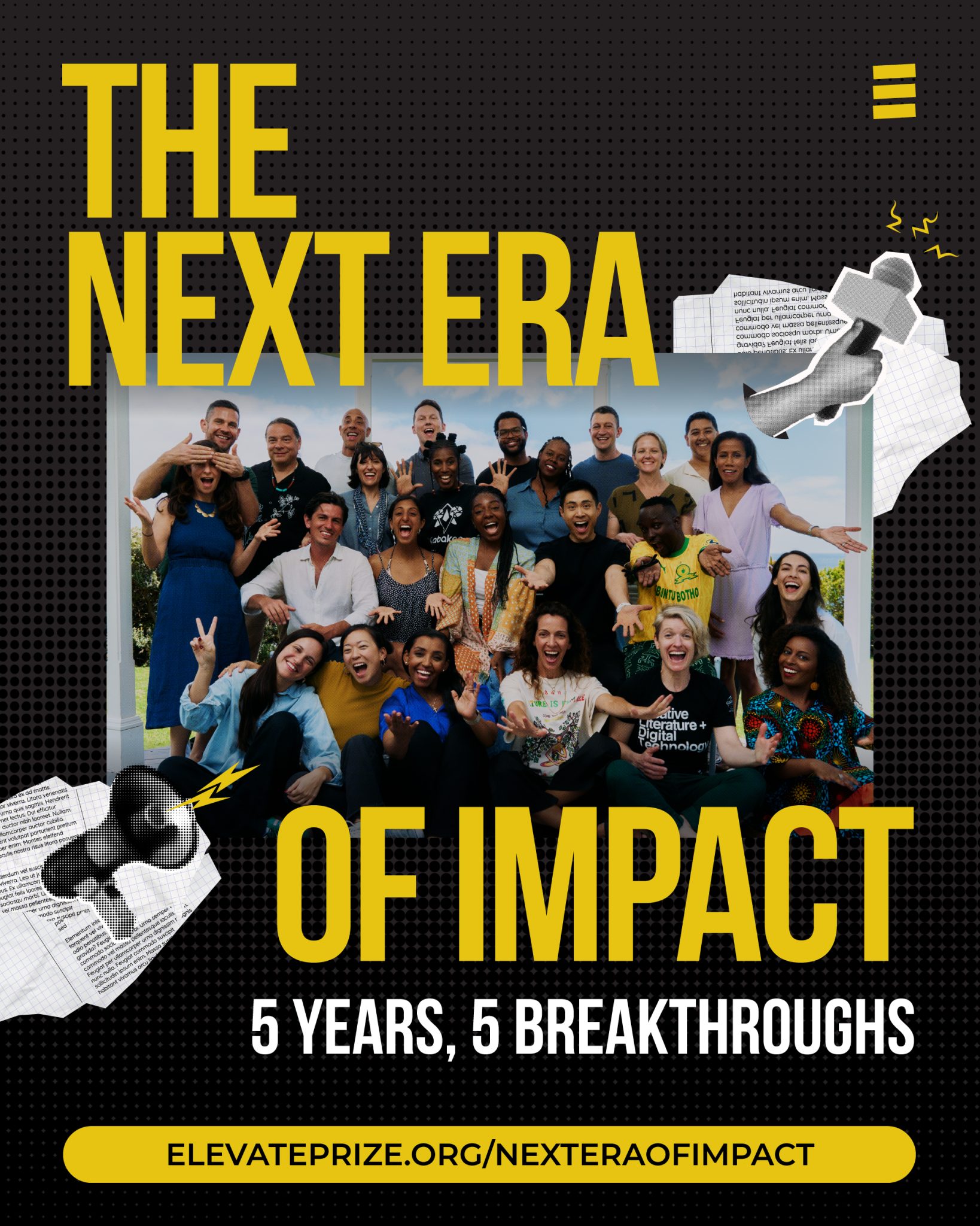 The Elevate Prize Foundation | MAKE GOOD FAMOUS